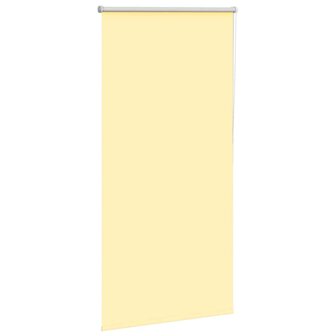 Rolgordijn verduisterend 80x130 cm stofbreedte 75,7cm geel 3