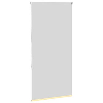 Rolgordijn verduisterend 75x150 cm stofbreedte 70,7cm geel 4