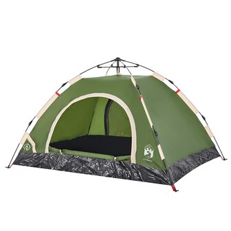 Tent 2-persoons snelontgrendeling groen 4