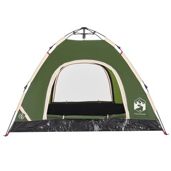 Tent 3-persoons snelontgrendeling groen 8