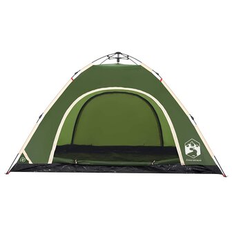 Tent 5-persoons snelontgrendeling groen 7