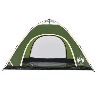 Tent 5-persoons snelontgrendeling groen 8