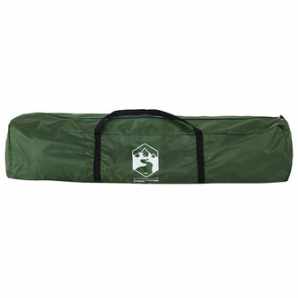 Kampeertent 4-persoons snelontgrendeling groen 9