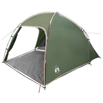 Huisje Tent met dak met opslag Groen 370 x 230 x 185 cm taft 2
