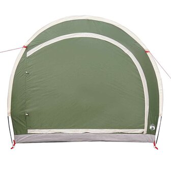 Fietstent met dak met opslag Groen 256 x 222 x 182 cm 4