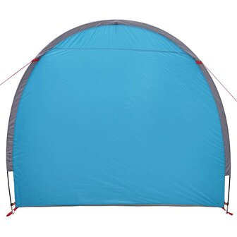 Fietstent met dak met opslag Blauw 210 x 90 x 174 cm 6