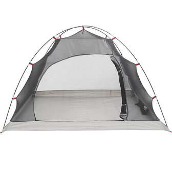 Tent met dak met opslag Grijs en zwart 236 x 150 x 136 cm 4