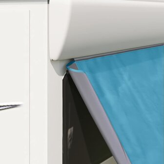 Achterkleptent met dak Blauw 190 x 150 x 185 cm taft 4