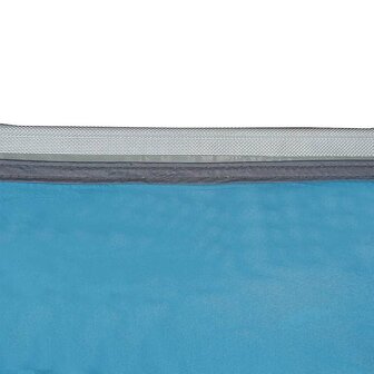 Achterkleptent met dak Blauw 190 x 150 x 185 cm taft 9