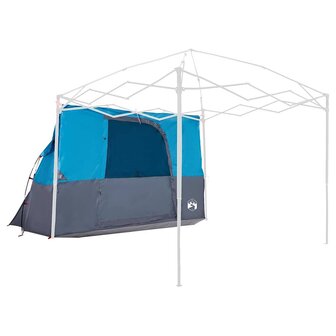 Binnentent met dak met opslag Blauw 280 x 220 x 176 cm taft 2