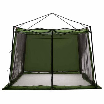 Binnentent met dak met opslag Groen 303 x 303 x 196 cm taft 2