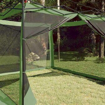 Binnentent met dak met opslag Groen 303 x 303 x 196 cm taft 3