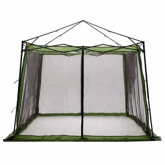 Binnentent met dak met opslag Groen 303 x 303 x 196 cm taft 5