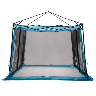 Binnentent met dak met opslag Blauw 303 x 303 x 196 cm taft 6