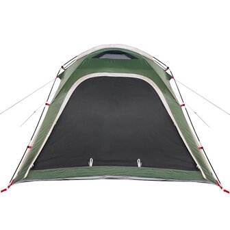 Tent 4-persoons waterdicht snelontgrendeling groen 9