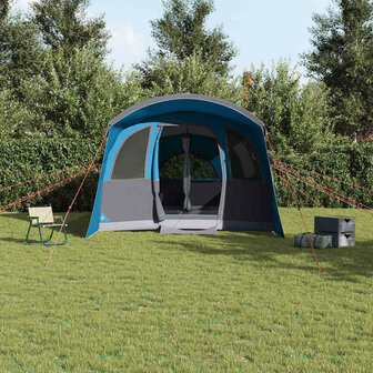 Gezinstent met dak Blauw en Grijs 576 x 325 x 213 cm 3