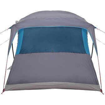 Gezinstent Blauw en Grijs 435 x 255 x 216 cm Polyester en staal 5