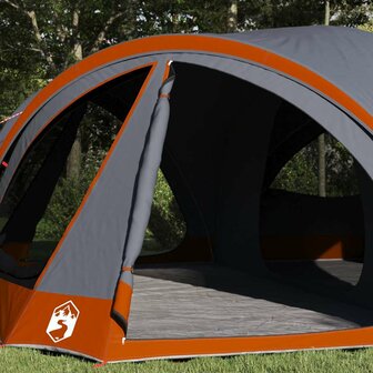 Familietent voor 10 personen Grijs en Oranje 460 x 430 x 214 cm 3