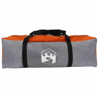 Familietent voor 10 personen Grijs en Oranje 460 x 430 x 214 cm 5