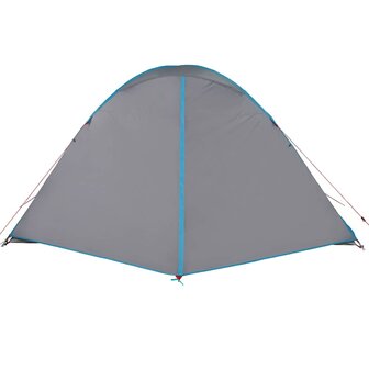 Koepeltent 6-persoons waterdicht blauw 7