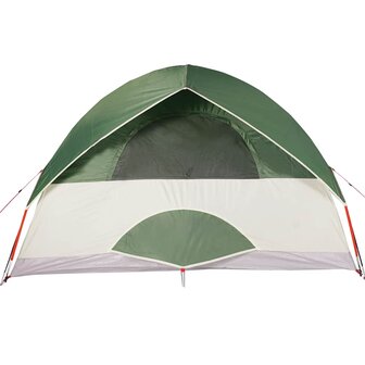 Koepeltent 6-persoons waterdicht groen 9