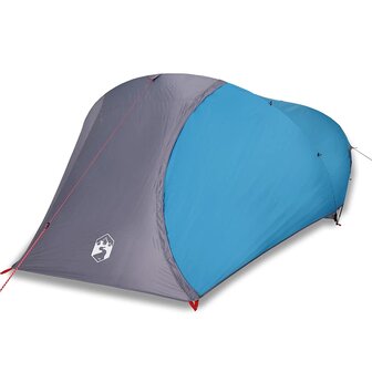 Koepeltent 4-persoons waterdicht blauw 2