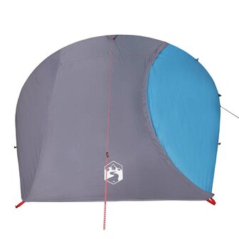 Koepeltent 4-persoons waterdicht blauw 5