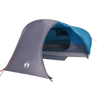 Koepeltent 4-persoons waterdicht blauw 7