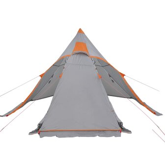 Tipi Tent 5-persoons waterdicht grijs 6