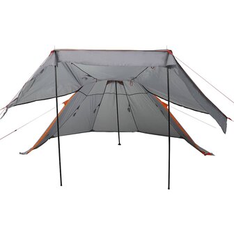 Tipi Tent 5-persoons waterdicht grijs 8