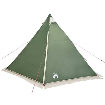 Tipi Tent 6-persoons waterdicht groen 9