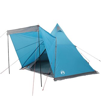 Tipi Tent 6-persoons waterdicht blauw 3