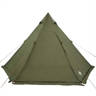 Tipi Tent 6-persoons waterdicht olijfgroen 6