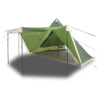 Tipi Tent 8-persoons waterdicht groen 2