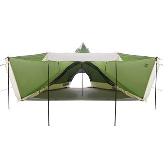 Tipi Tent 8-persoons waterdicht groen 6