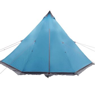 Tipi Tent 8-persoons waterdicht blauw 5