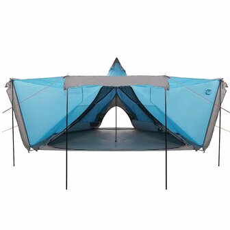 Tipi Tent 8-persoons waterdicht blauw 6