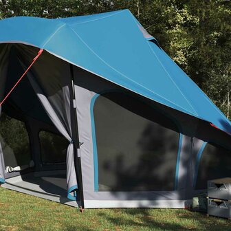Tipi Tent met dak met opslag Blauw 508 x 470 x 300 cm taft 3