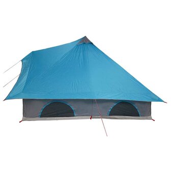Tipi Tent met dak met opslag Blauw 358 x 296 x 258 cm taft 5