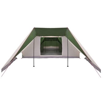 Tipi Tent met dak met opslag Groen 660 x 456 x 200 cm taft 4