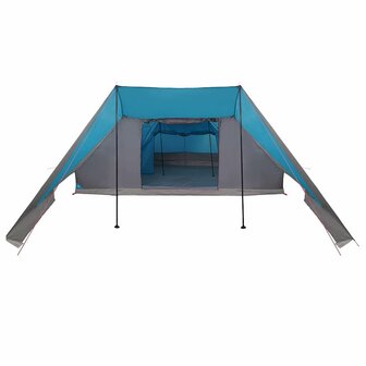 Tipi Tent met dak met opslag Blauw 660 x 456 x 200 cm taft 4