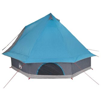 Tipi Tent met dak met opslag Blauw 400 x 346 x 250 cm taft 5