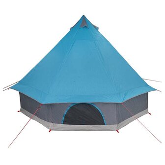 Tipi Tent met dak met opslag Blauw 400 x 346 x 250 cm taft 6