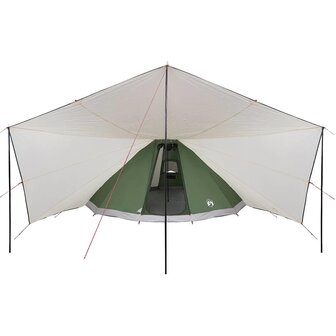 Tipi Tent met dak met opslag Groen 510 x 690 x 330 cm taft 4