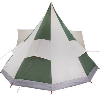 Tipi Tent met dak met opslag Groen 510 x 690 x 330 cm taft 6