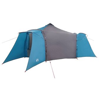 Tipi Tent met dak met opslag Blauw 492 x 492 x 275 cm taft 2