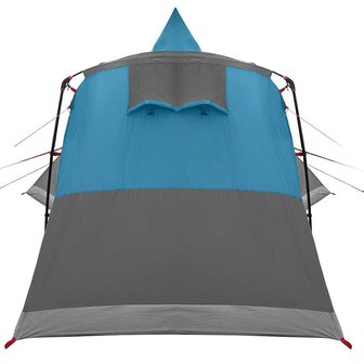 Tipi Tent 8-Persoon met dak Blauw 720 x 465 x 295 cm 8