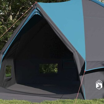 Tipi Tent voor 10 Personen Blauw en Grijs 490 x 410 x 210 cm 3