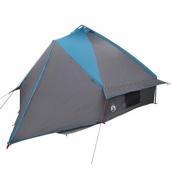 Tipi Tent voor 10 Personen Blauw en Grijs 490 x 410 x 210 cm 4