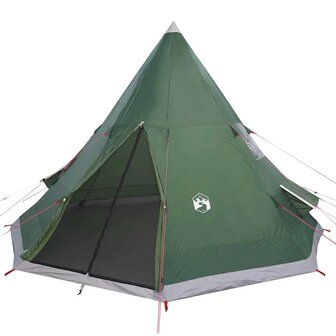 Tipi Tent 4-persoons waterdicht groen 4